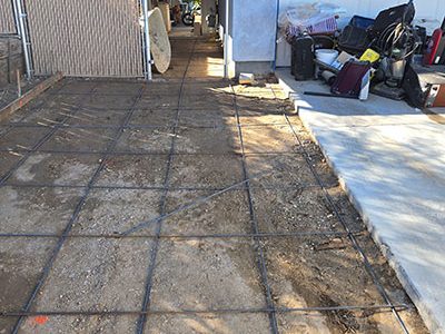 Residential Concrete Driveway Preparation