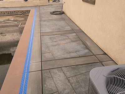 Stamped Concrete Patio